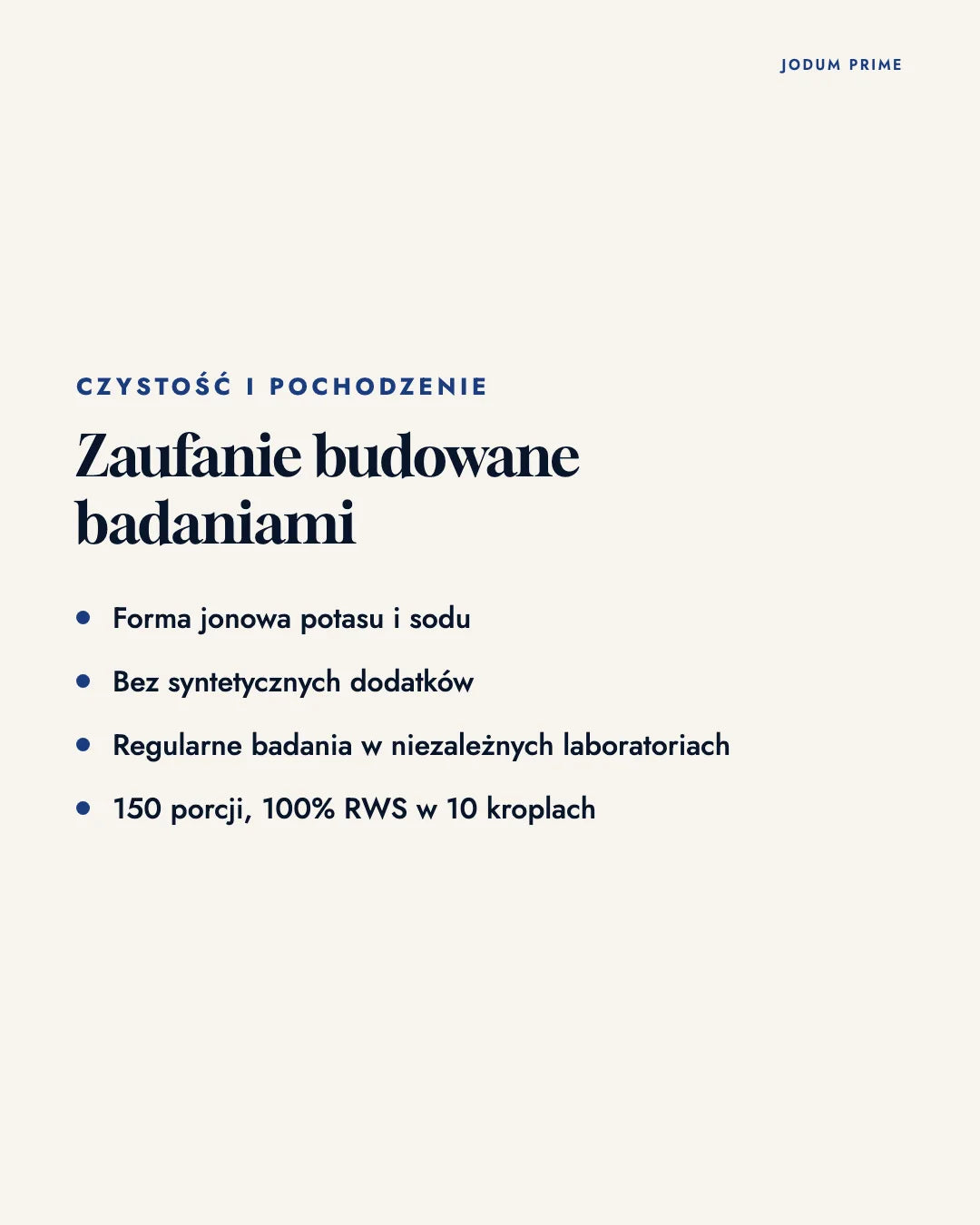 Zaufanie. Badania laboratoryjne i naturalne pochodzenie